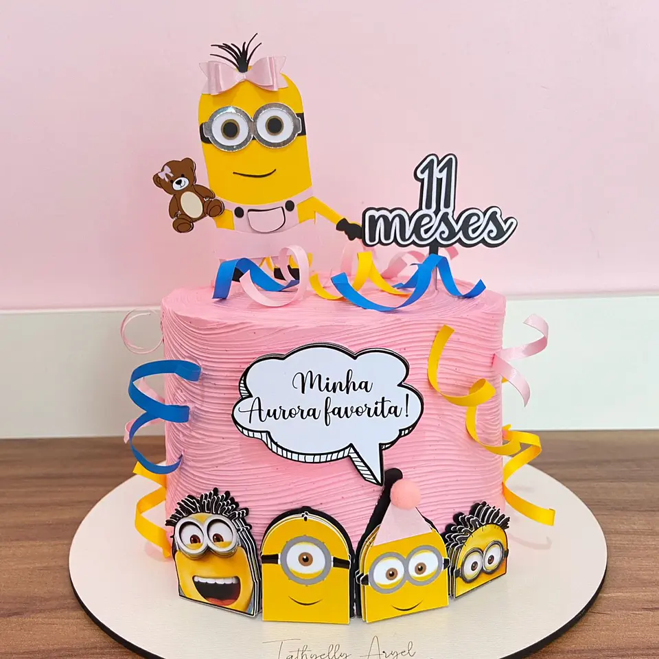 Arquivo de Corte Topo de Bolo Minions Meu Malvado Favorito 23 1