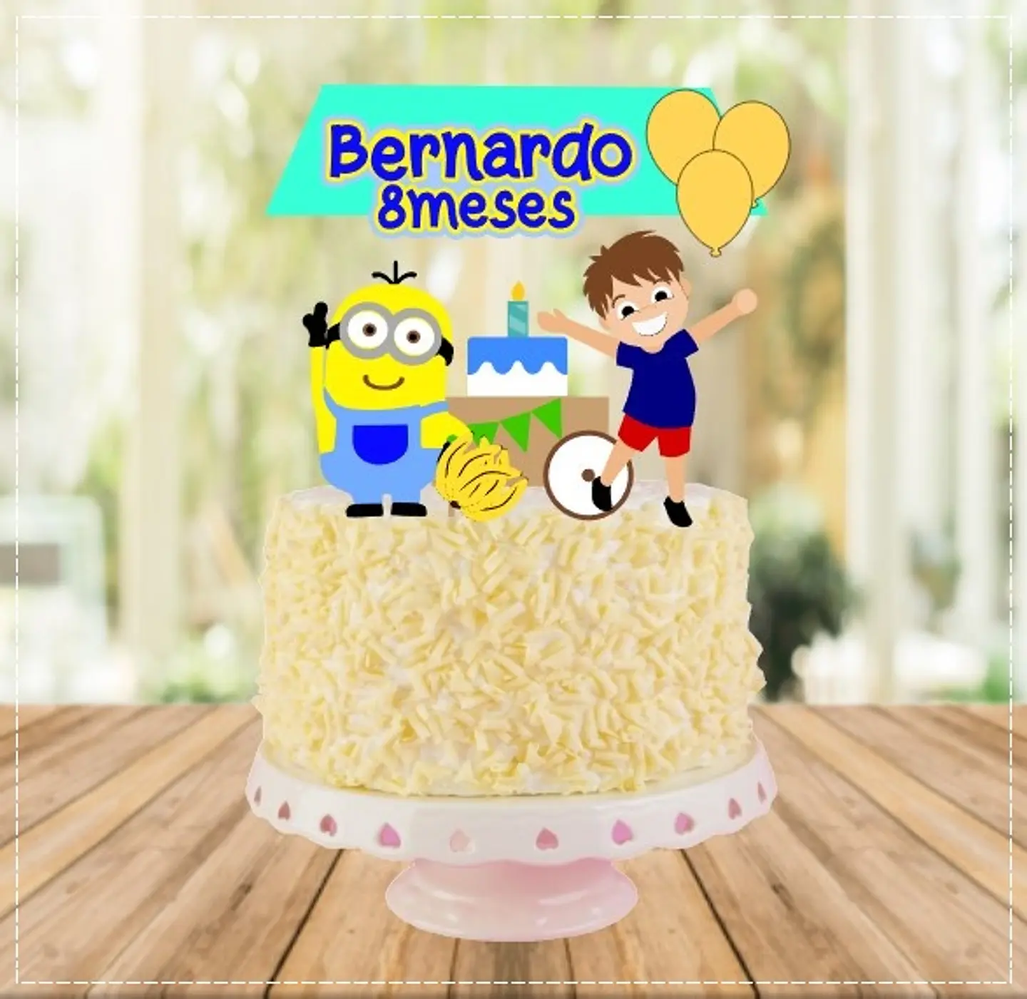 Arquivo de Corte Topo de Bolo Minions Meu Malvado Favorito 21 1