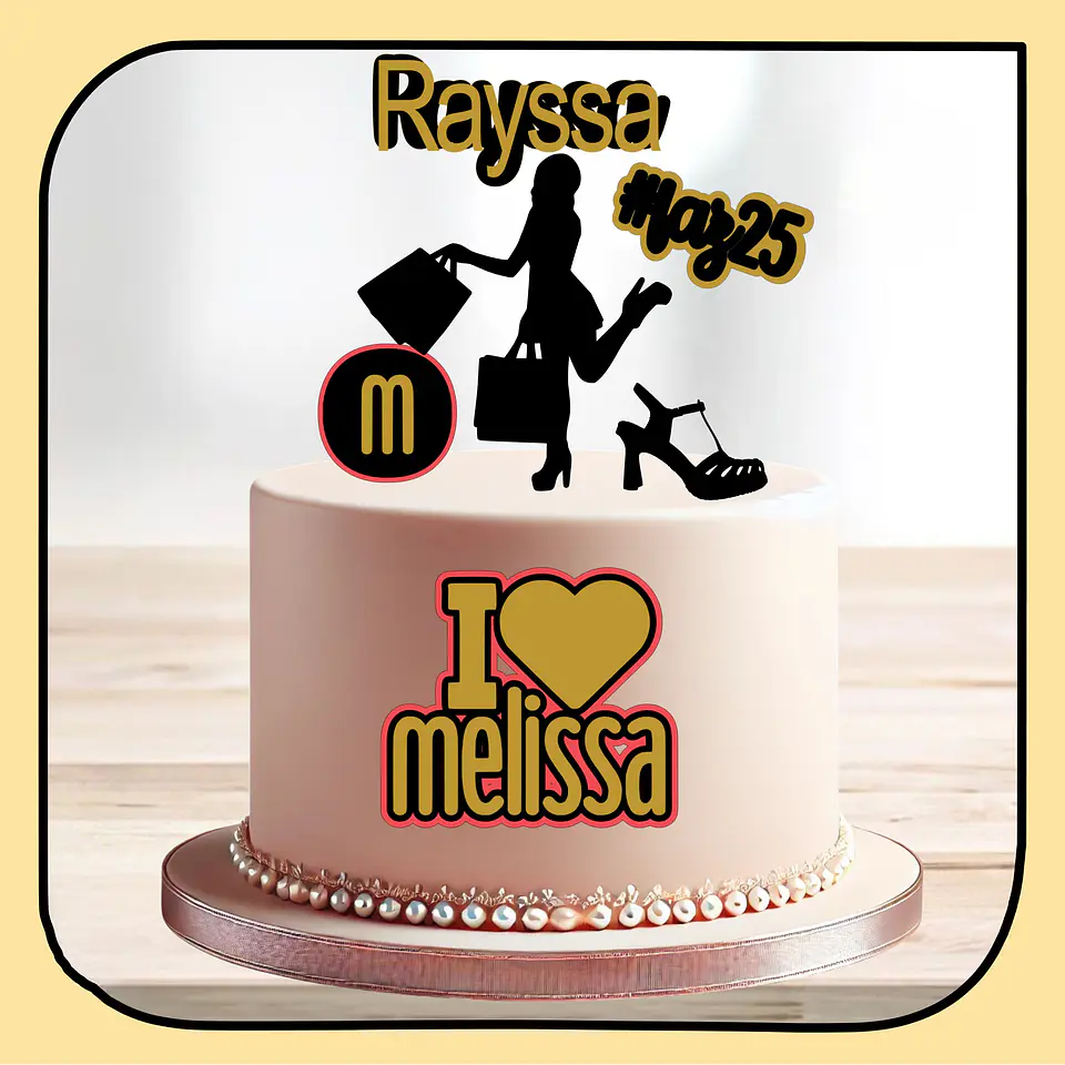 Arquivo de Corte Topo de Bolo Melissa Melisseira 3 1
