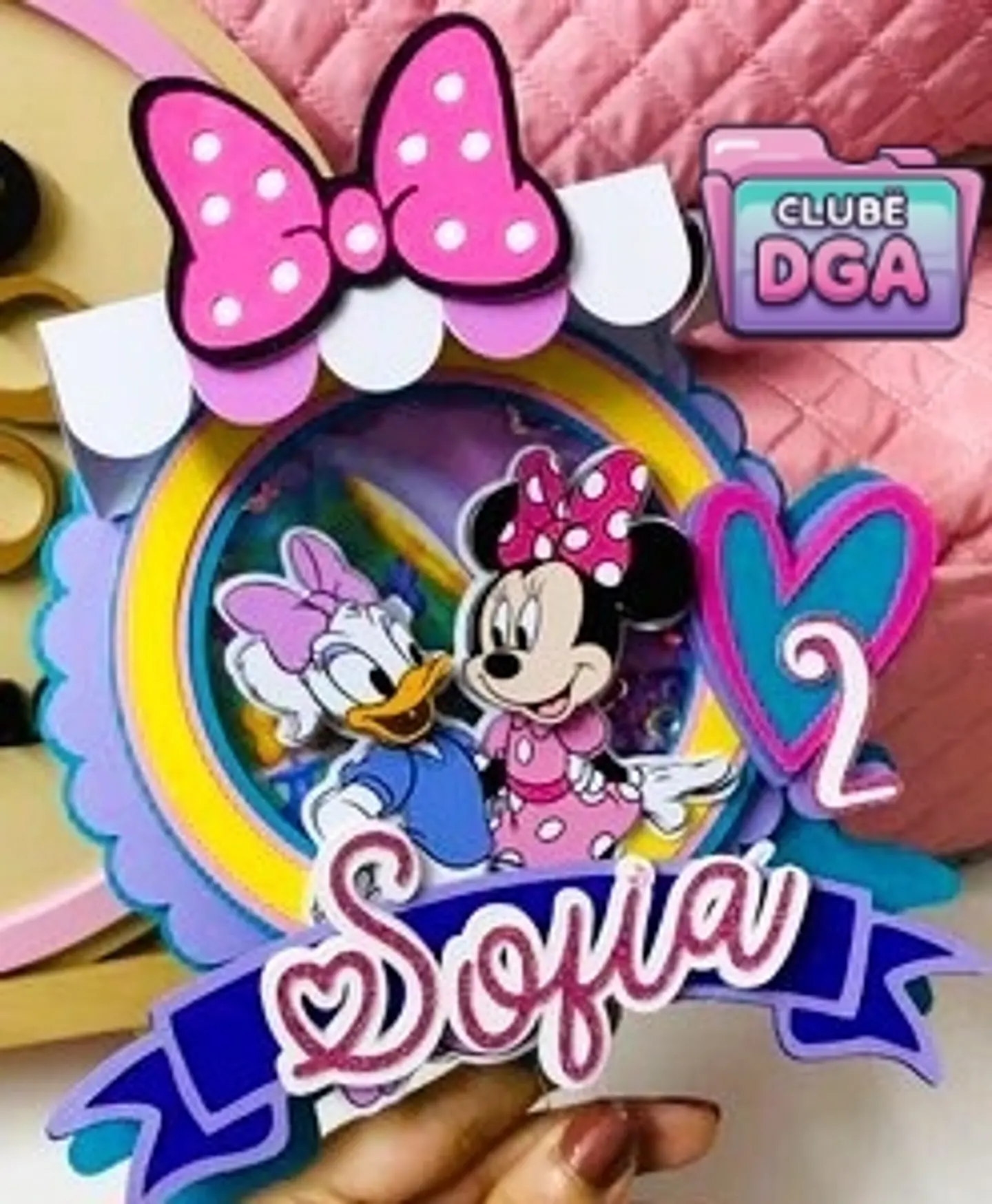 Arquivo de Corte Topo de Bolo Minnie Boutique 1 1