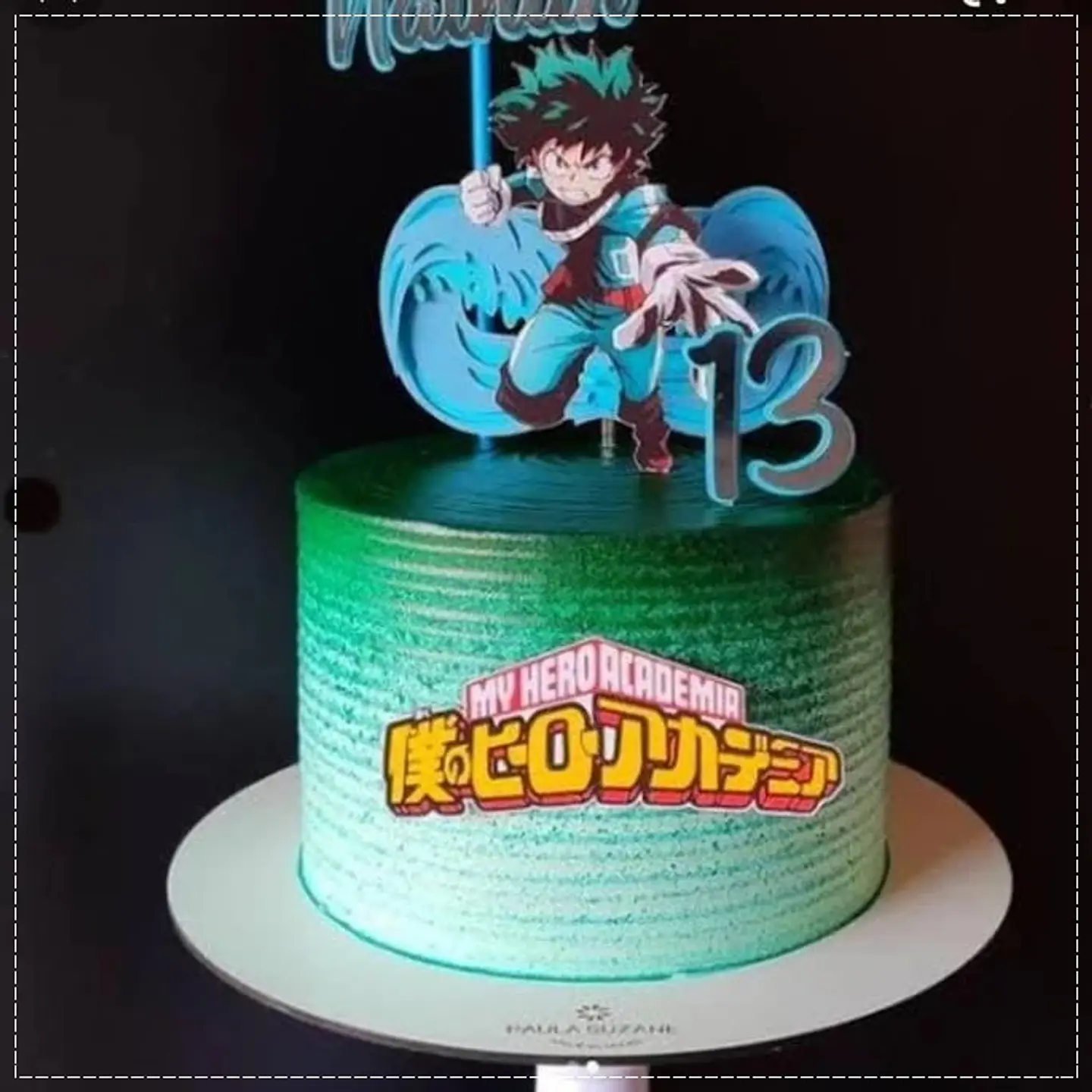 Arquivo de Corte Topo de Bolo My Hero Academy 1 1