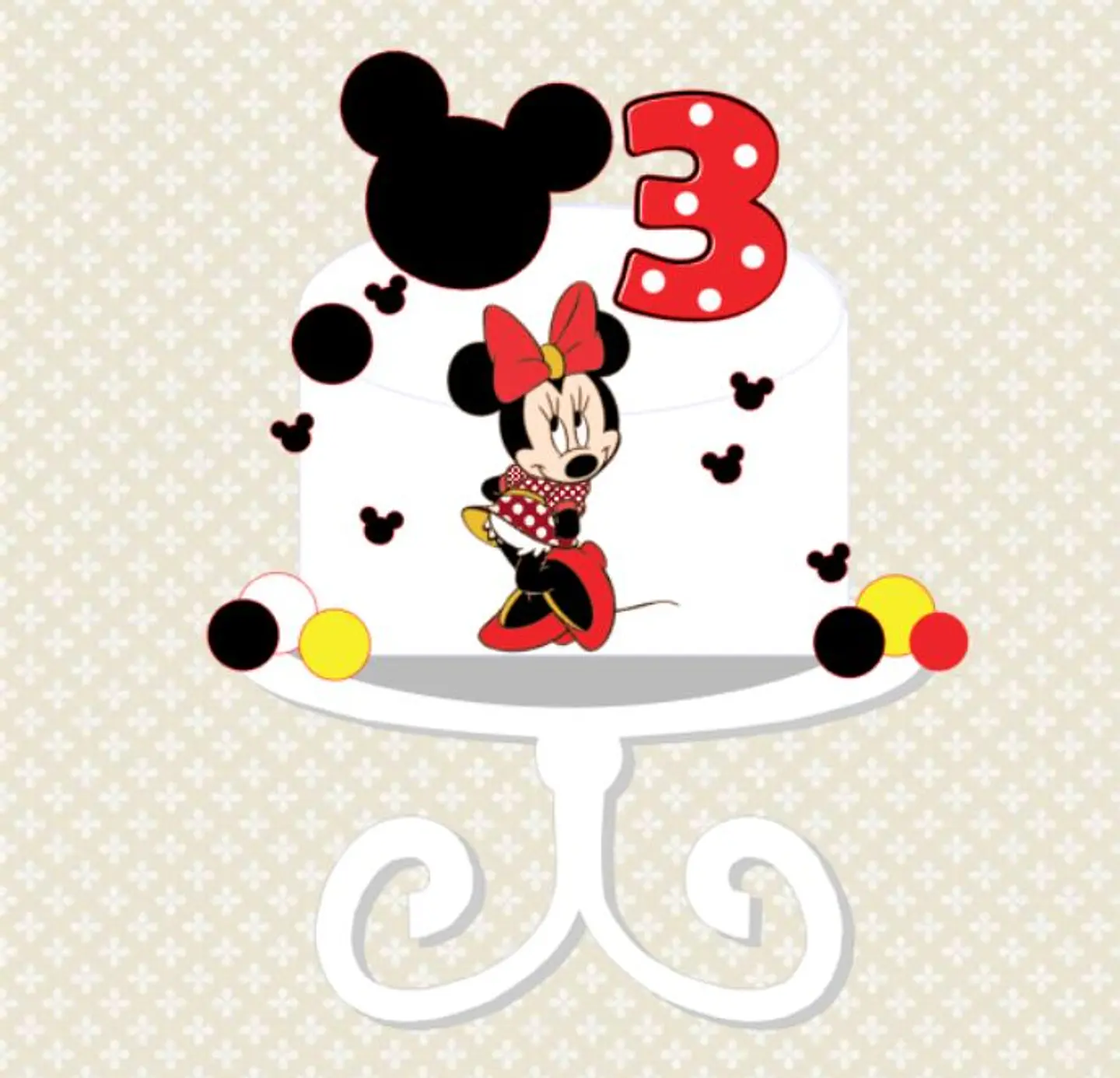 Arquivo de Corte Topo de Bolo Minnie Vermelha 31 1