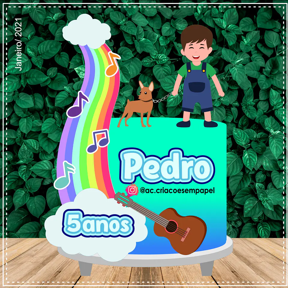 Arquivo de Corte Topo de Bolo Menino 11 1