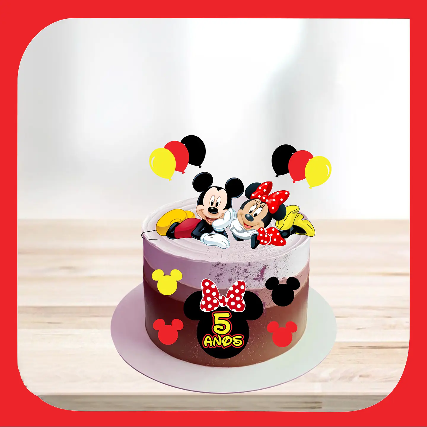 Arquivo de Corte Topo de Bolo Mickey e Minnie 22 1