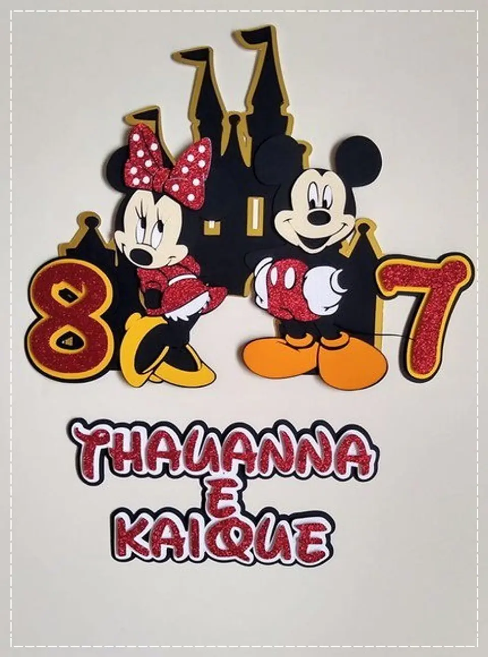 Arquivo de Corte Topo de Bolo Mickey e Minnie 17 1