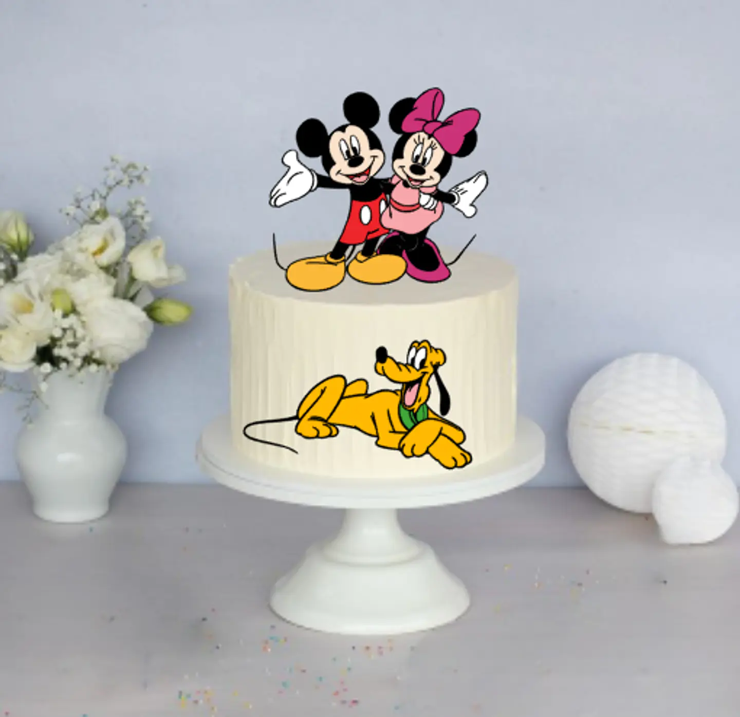 Arquivo de Corte Topo de Bolo Mickey e Minnie 5 1