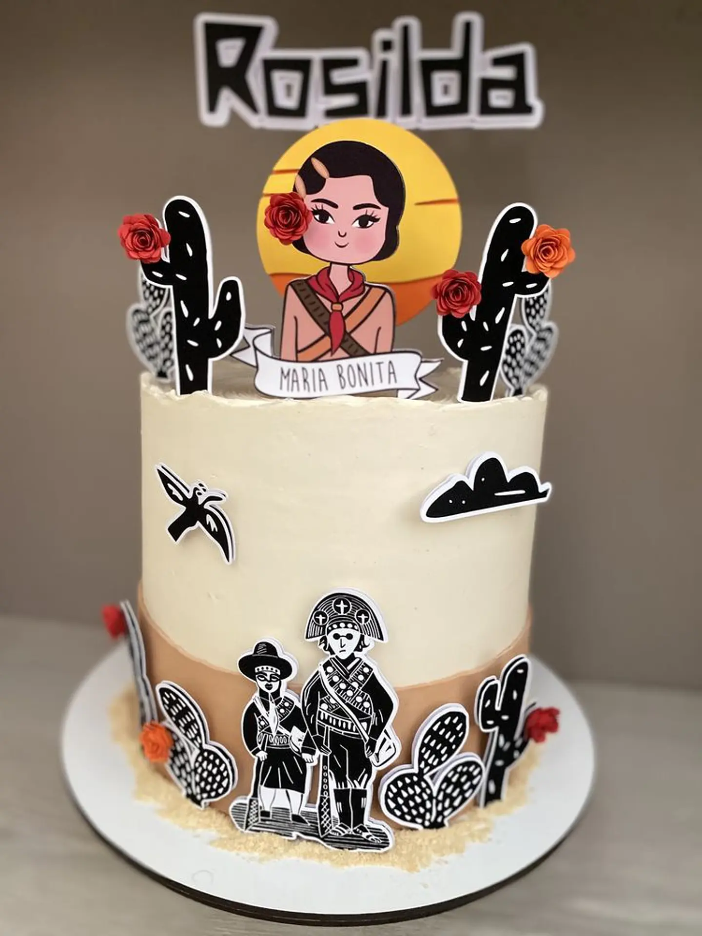 Arquivo de Corte Topo de Bolo Maria Bonita e Lampião 2 1