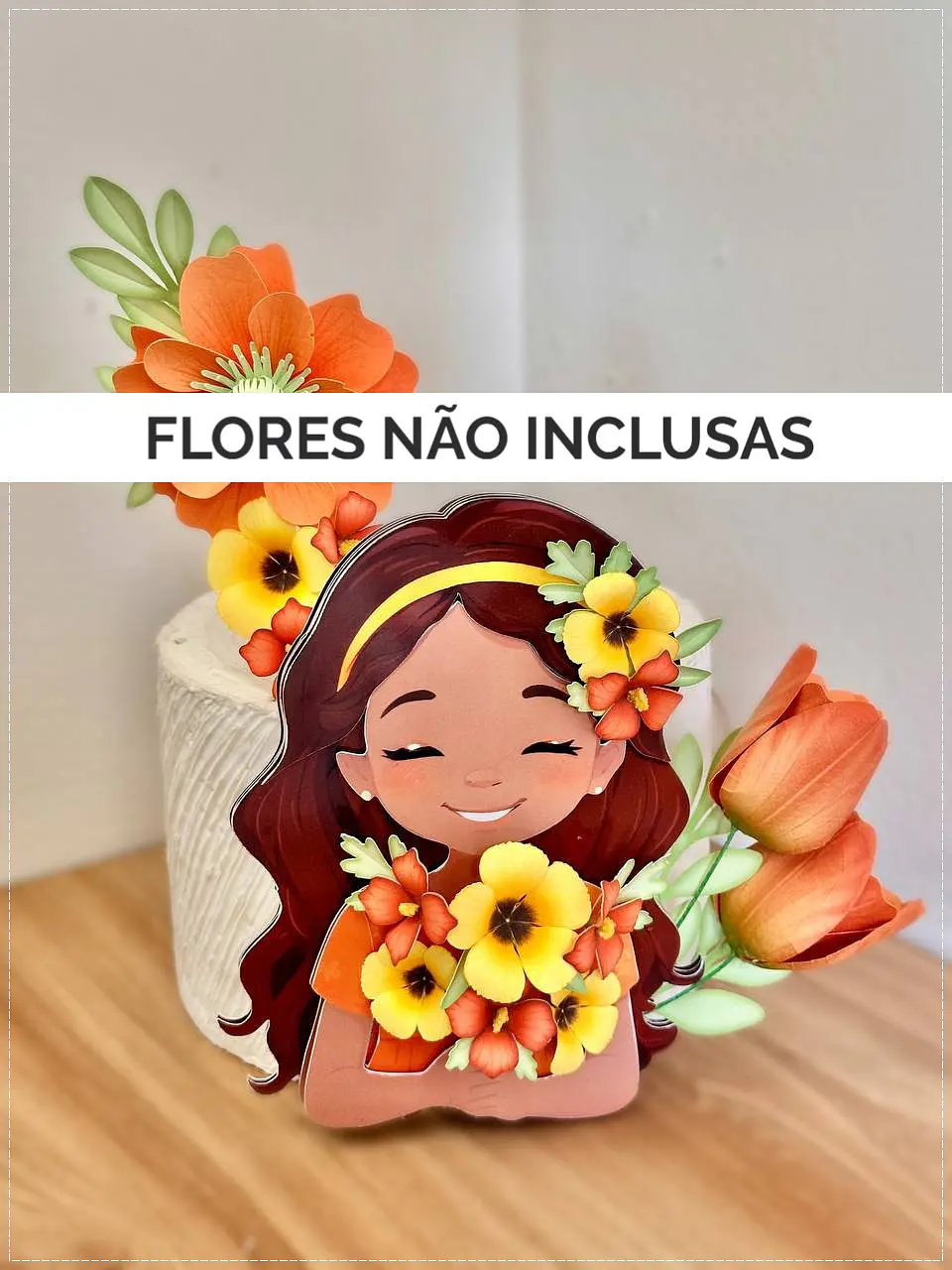 Arquivo de Corte Topo de Bolo Menina 121 1