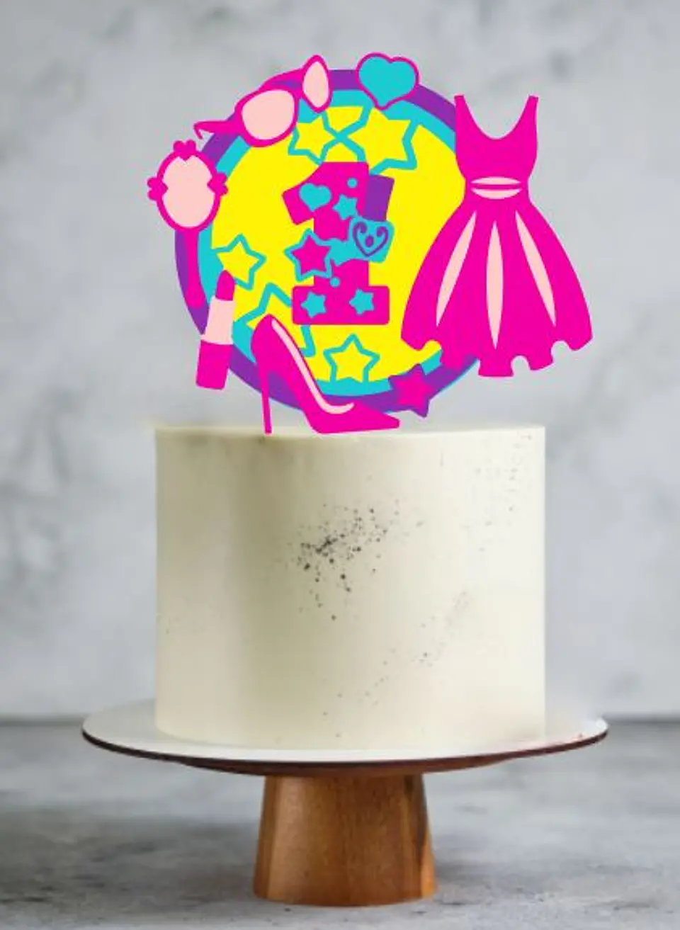 Arquivo de Corte Topo de Bolo Menina 53 1