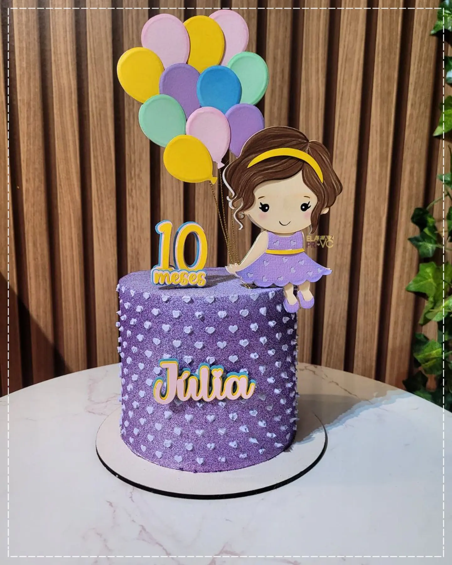 Arquivo de Corte Topo de Bolo Menina 1 1