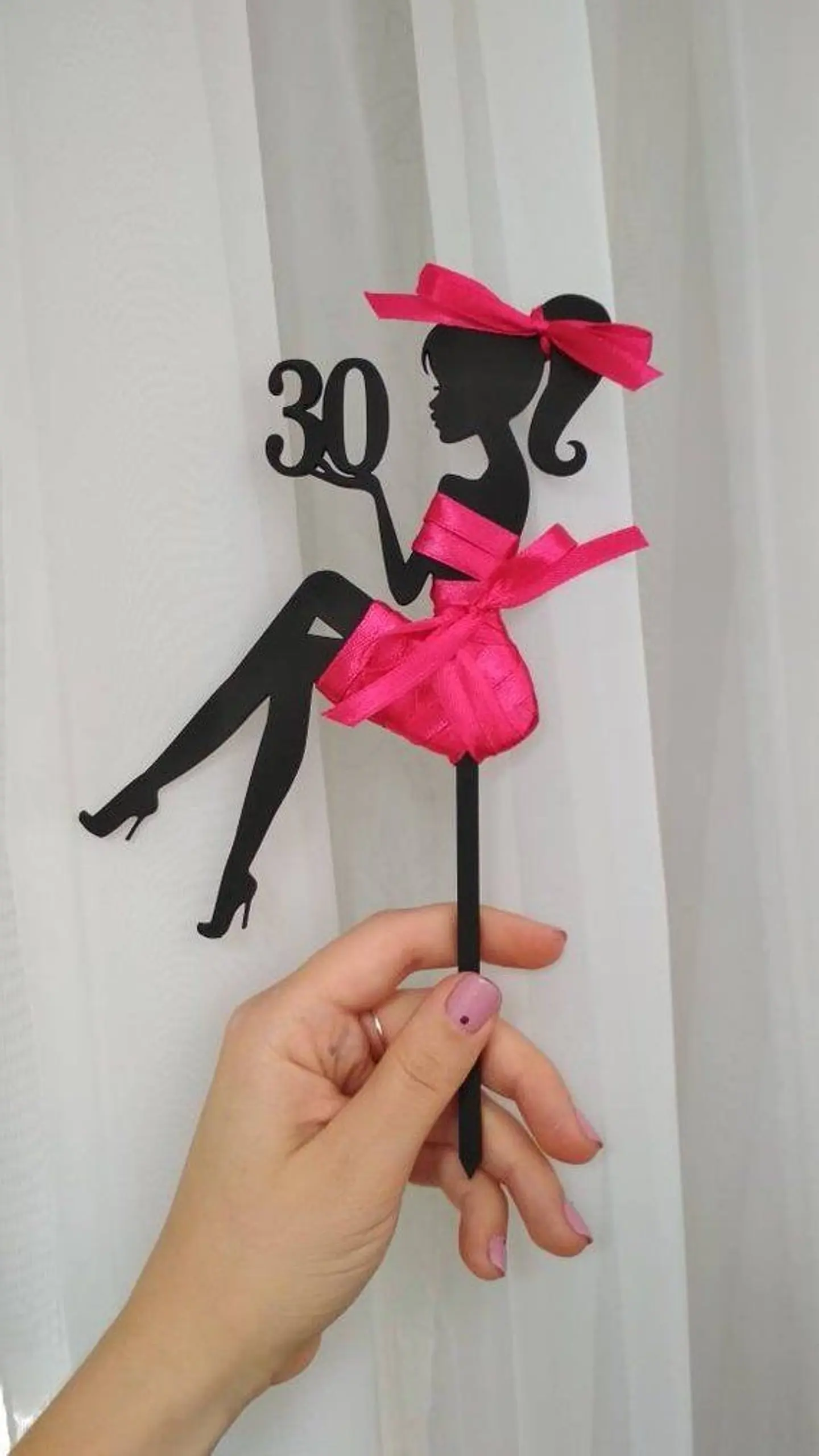 Arquivo de Corte Topo de Bolo Mulher 6 1