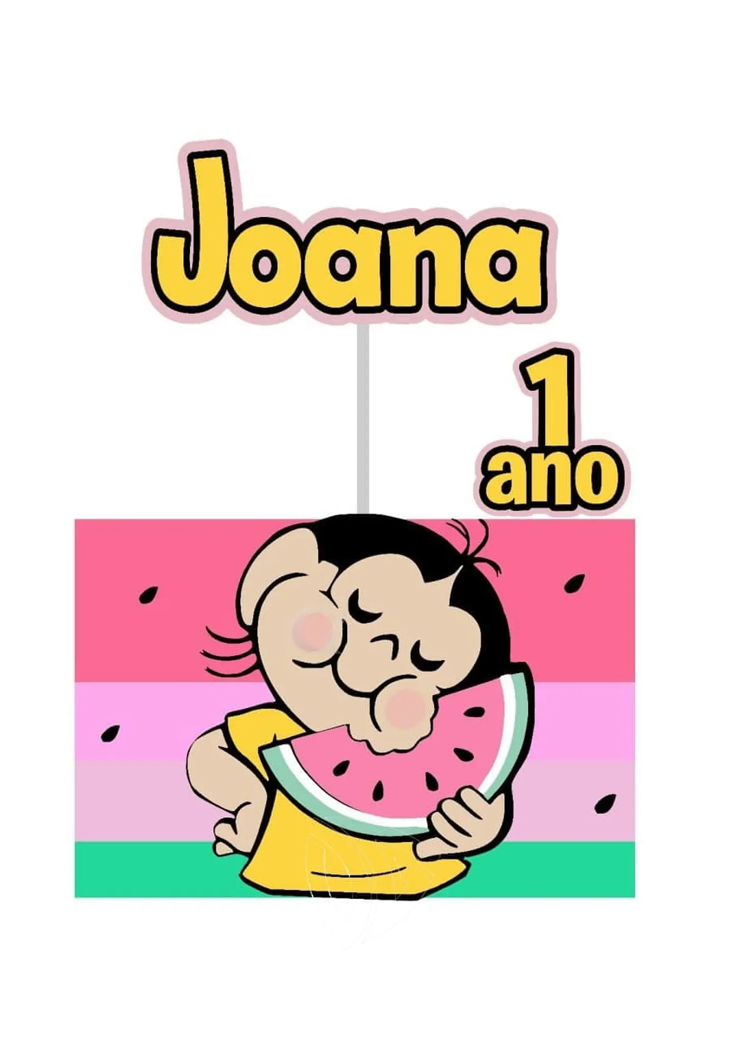 Arquivo de Corte Topo de Bolo Magali 22 1