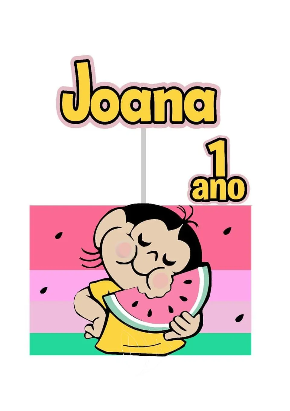 Arquivo de Corte Topo de Bolo Magali 22 1