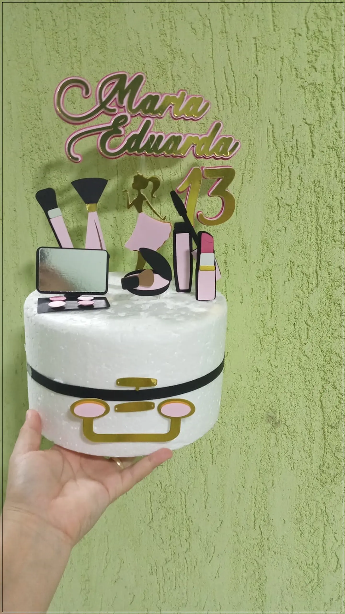 Arquivo de Corte Topo de Bolo Maquiagem 16 1