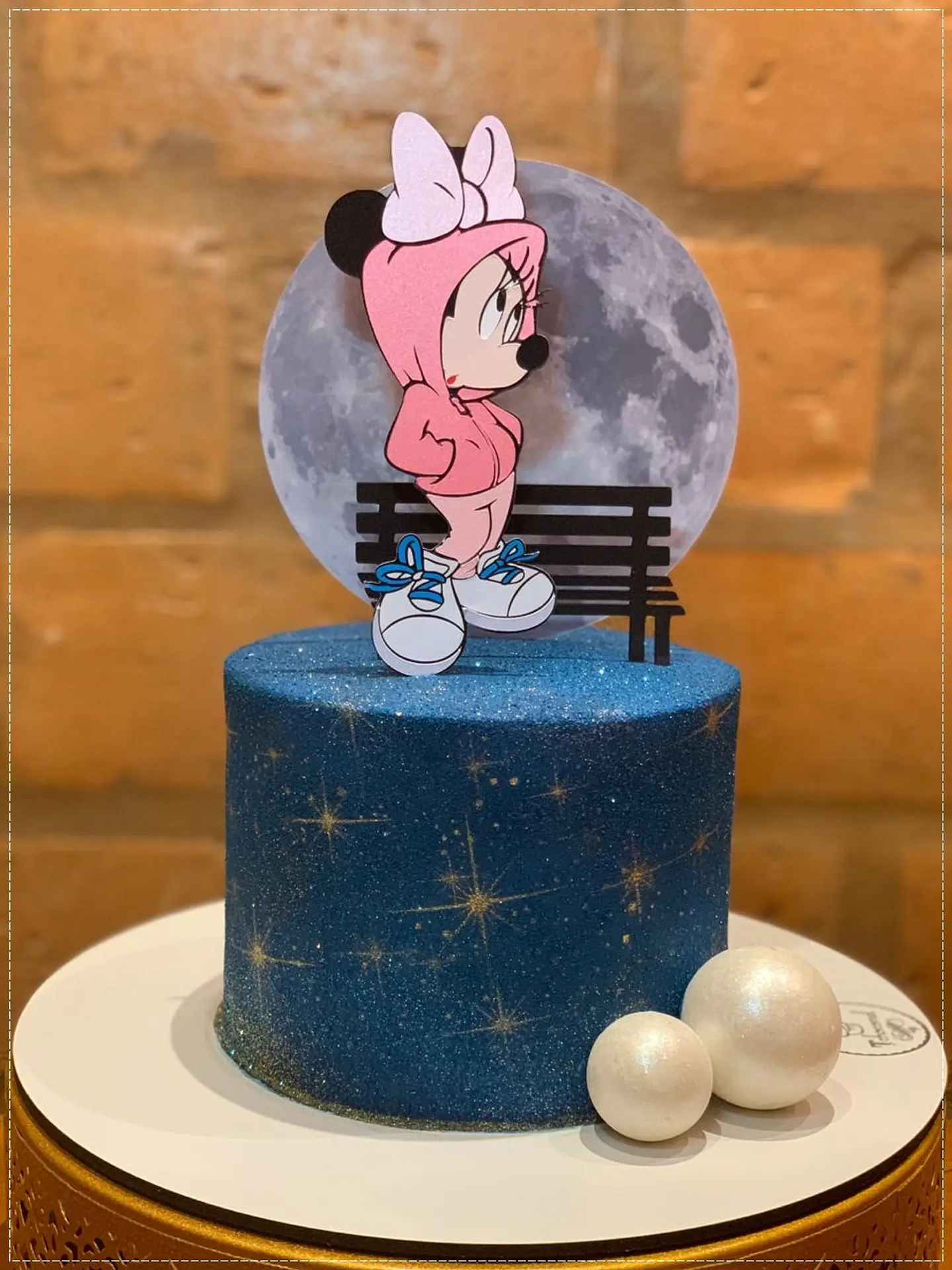 Arquivo de Corte Topo de Bolo Minnie 1 1