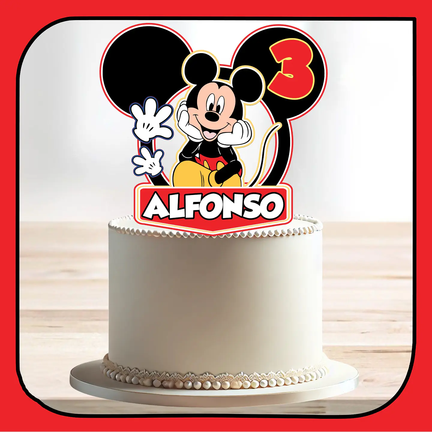 Arquivo de Corte Topo de Bolo Mickey 53 1
