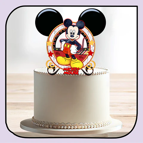 Arquivo de Corte Topo de Bolo Mickey 51