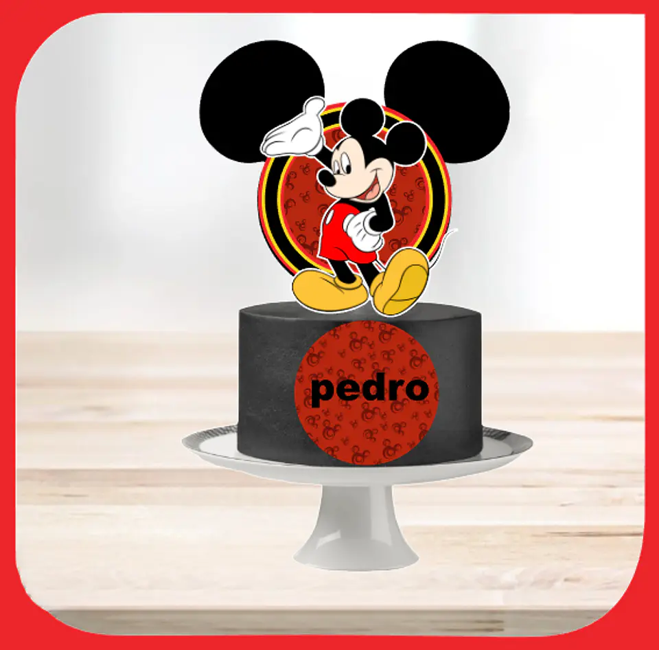 Arquivo de Corte Topo de Bolo Mickey 49 1