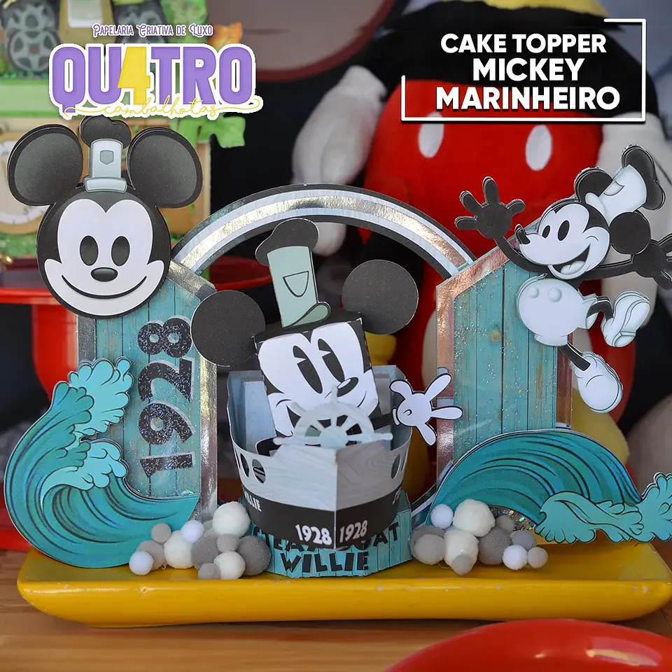 Arquivo de Corte Topo de Bolo Mickey 47 1