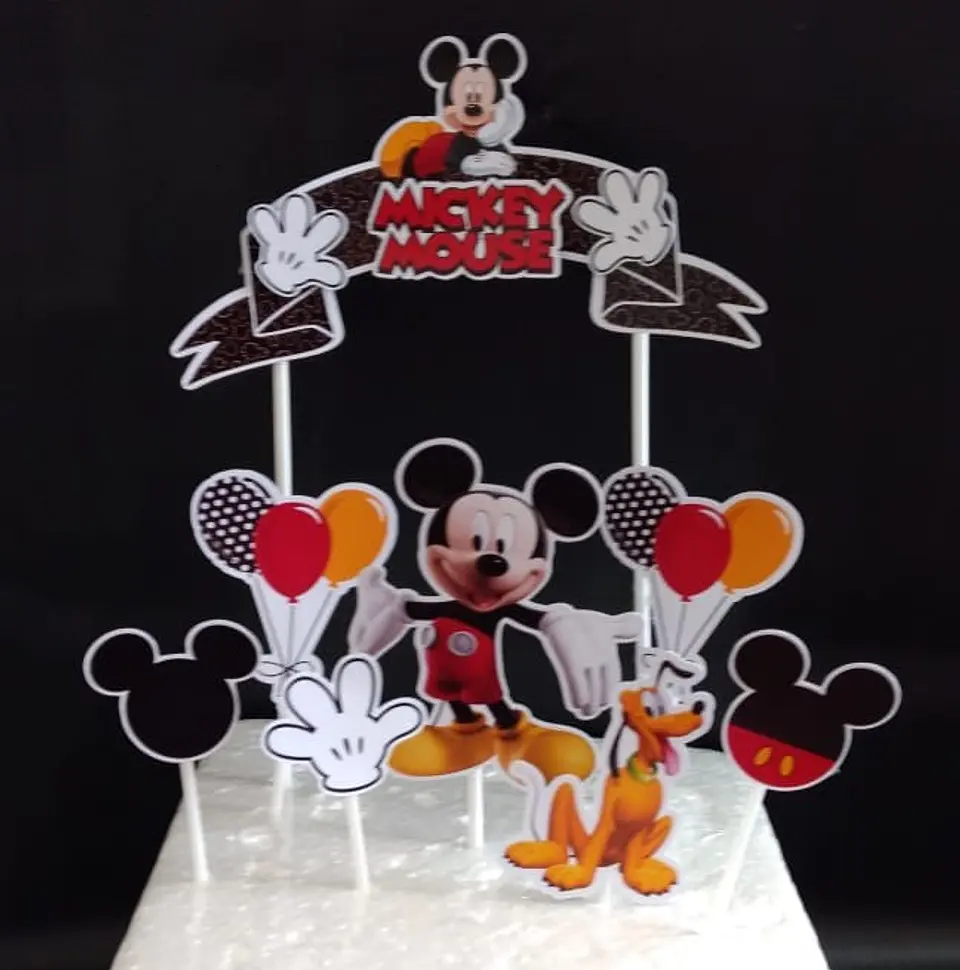 Arquivo de Corte Topo de Bolo Mickey 45 1