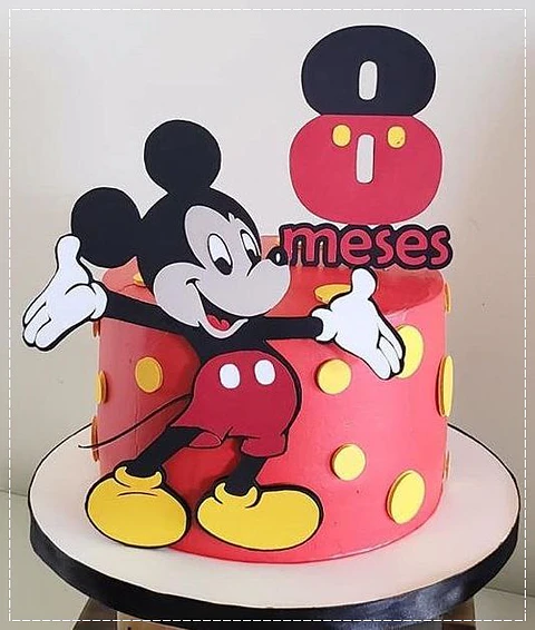 Arquivo de Corte Topo de Bolo Mickey 42
