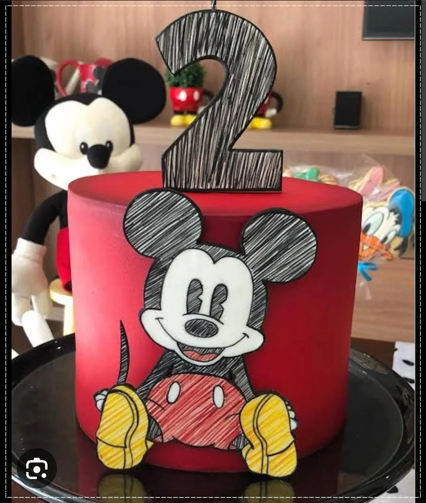 Arquivo de Corte Topo de Bolo Mickey 40 1