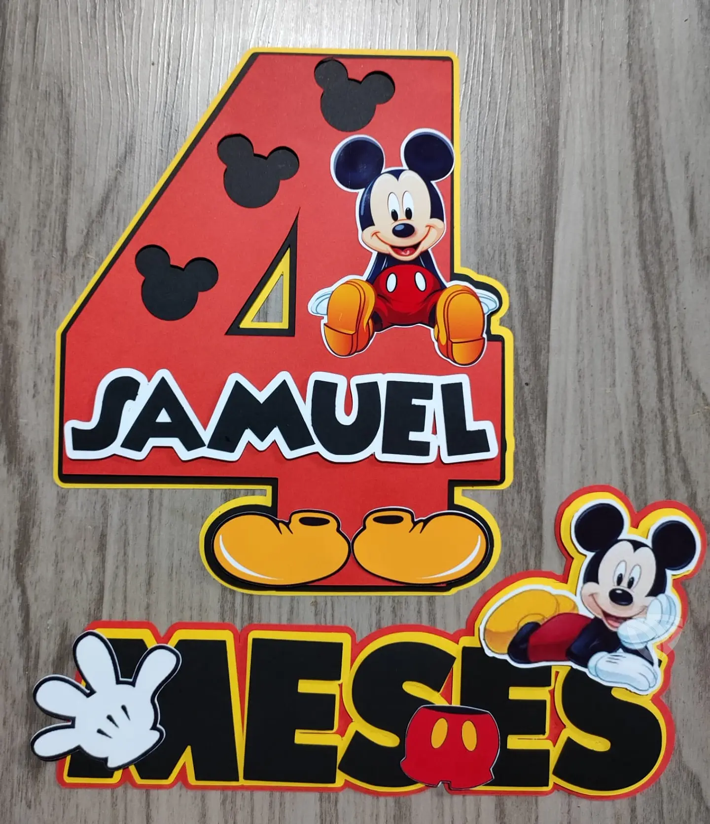 Arquivo de Corte Topo de Bolo Mickey 21 1