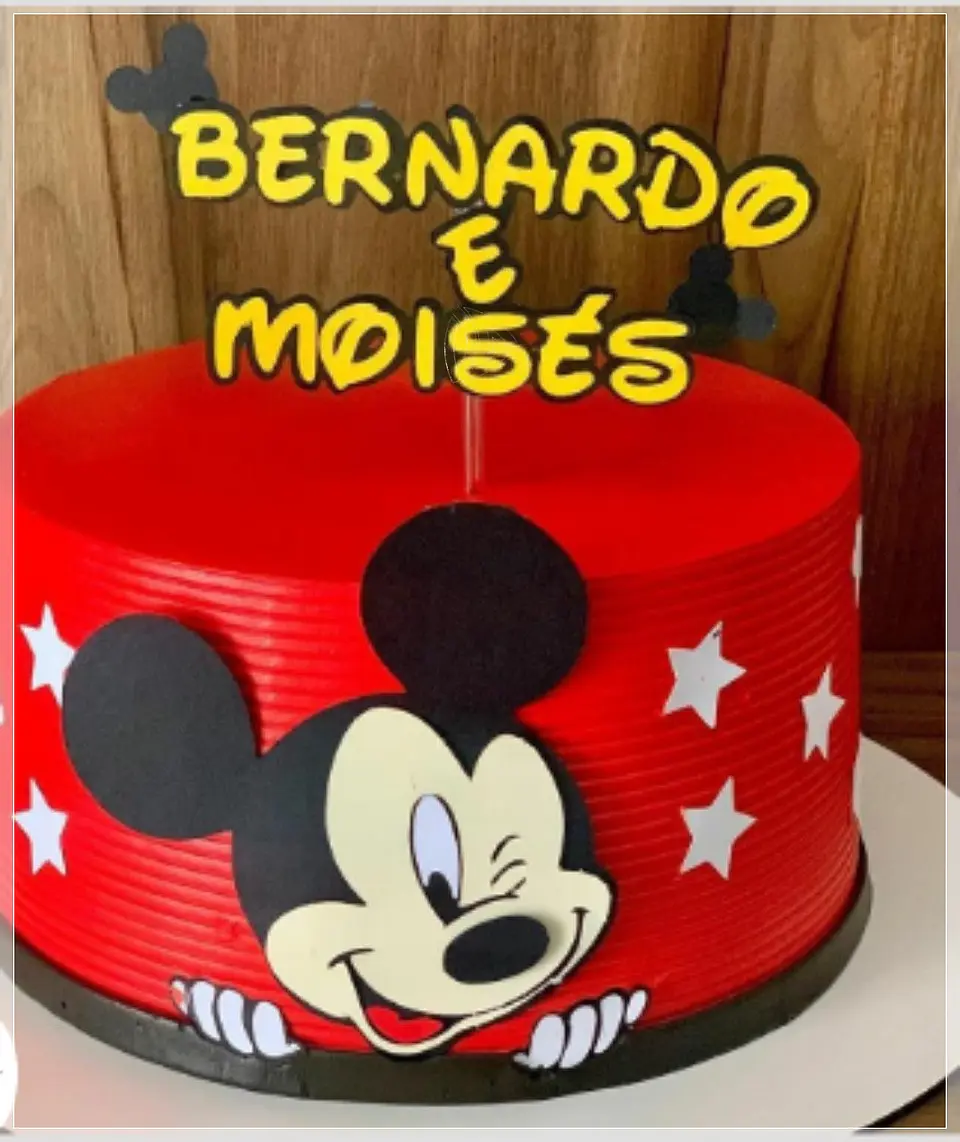 Arquivo de Corte Topo de Bolo Mickey 18 1
