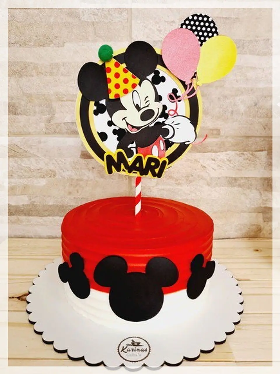 Arquivo de Corte Topo de Bolo Mickey 17 1