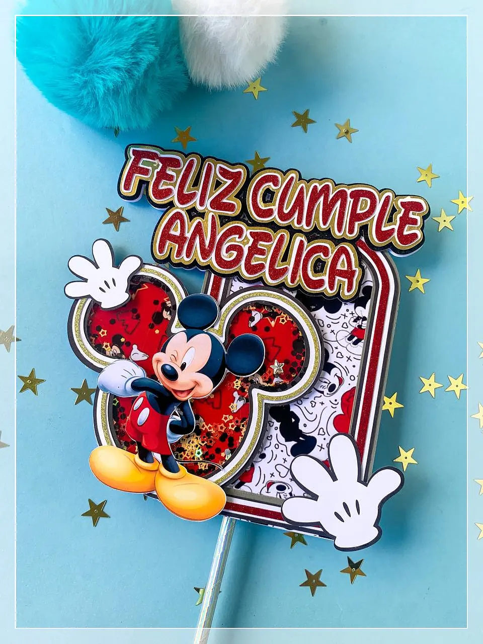 Arquivo de Corte Topo de Bolo Mickey 6 1