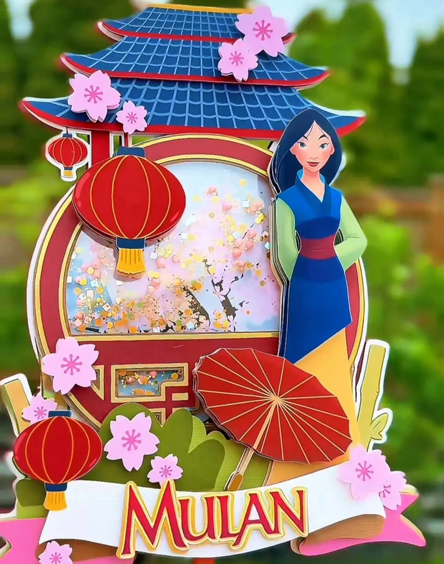 Arquivo de Corte Topo de Bolo Mulan 19 1