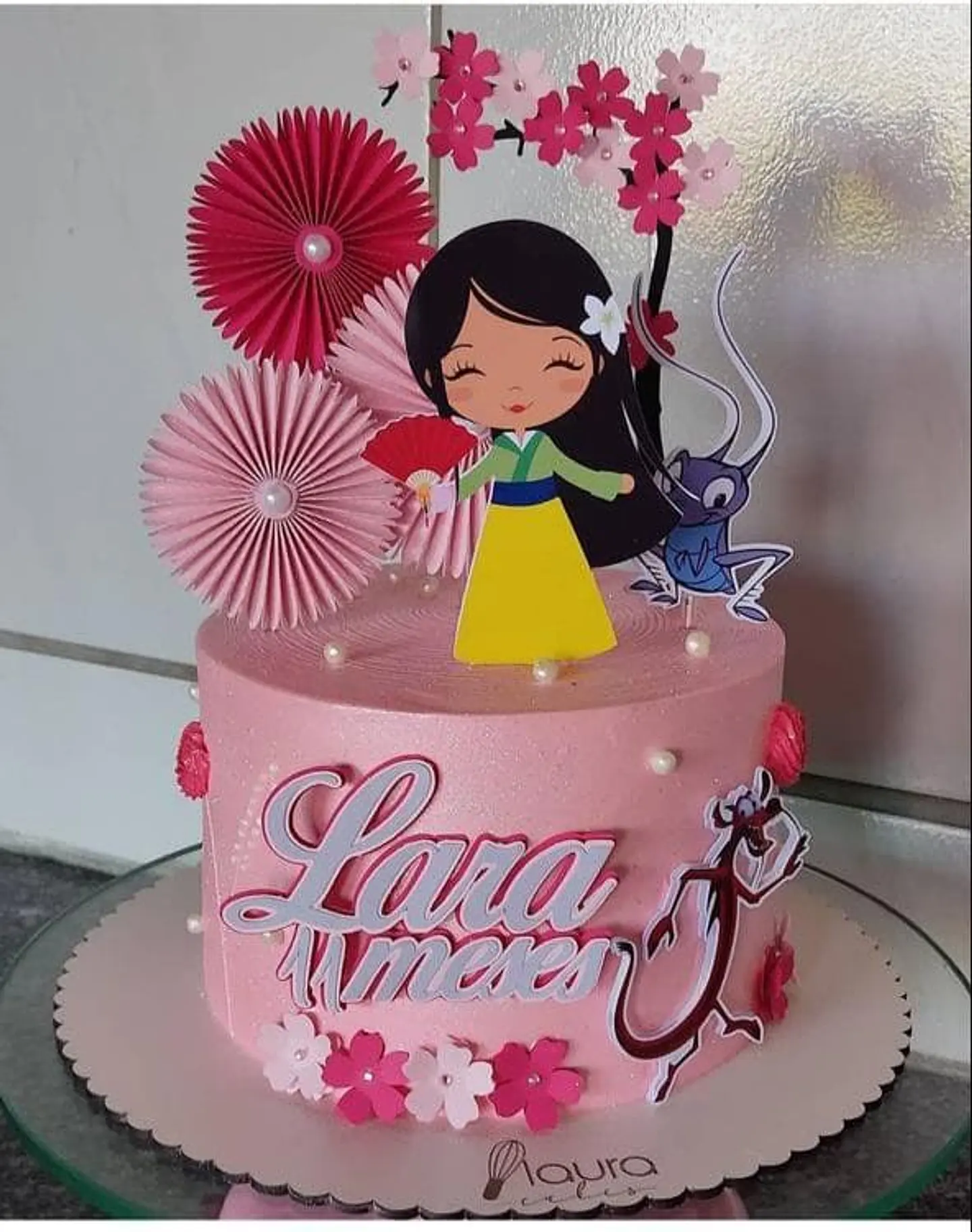 Arquivo de Corte Topo de Bolo Mulan 6 1
