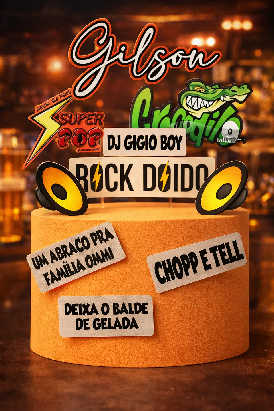 Arquivo de Corte Topo de Bolo Música 44 1