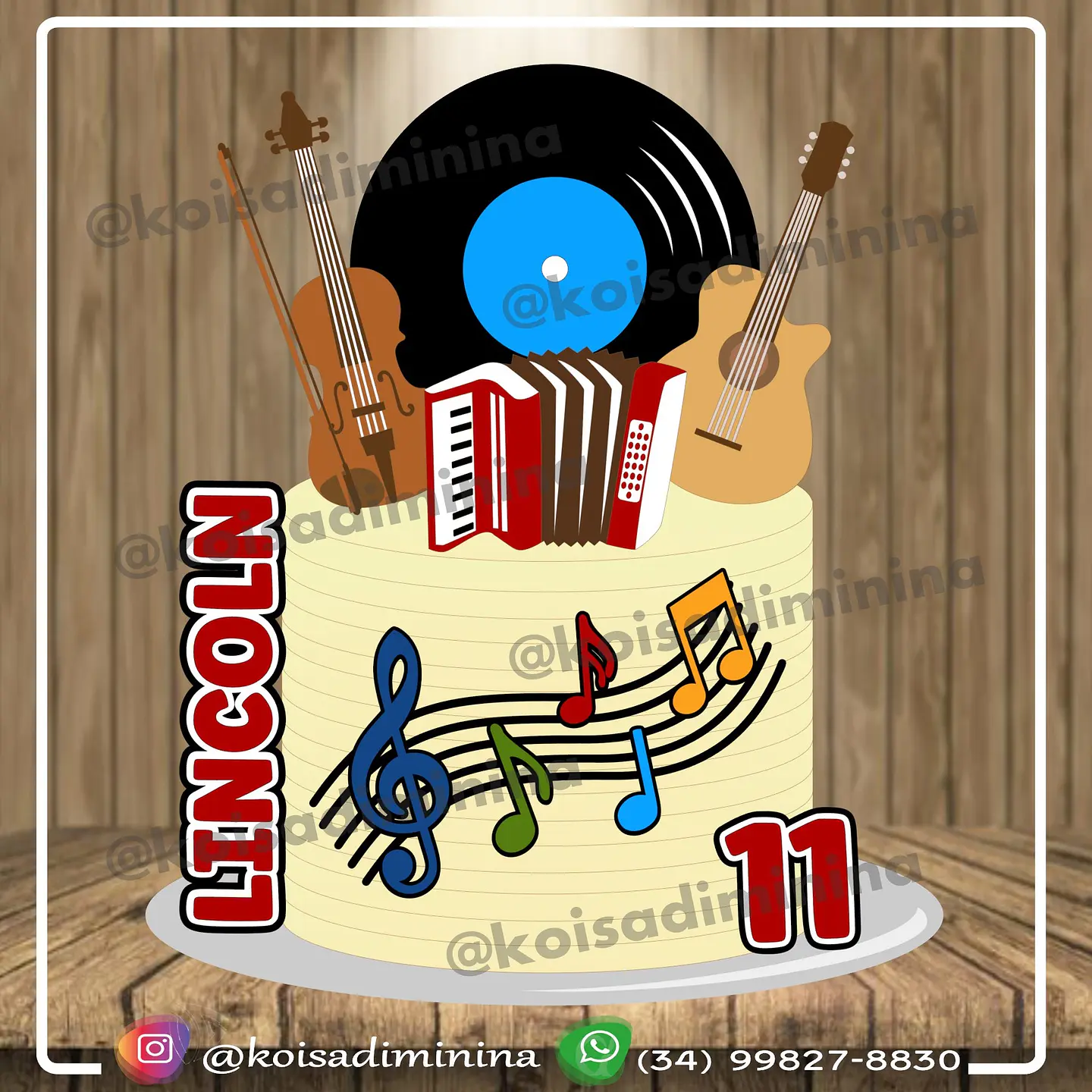 Arquivo de Corte Topo de Bolo Música 28 1