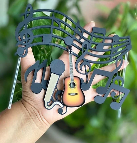 Arquivo de Corte Topo de Bolo Música 26