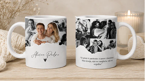 Sublimação Caneca - colagem de fotos