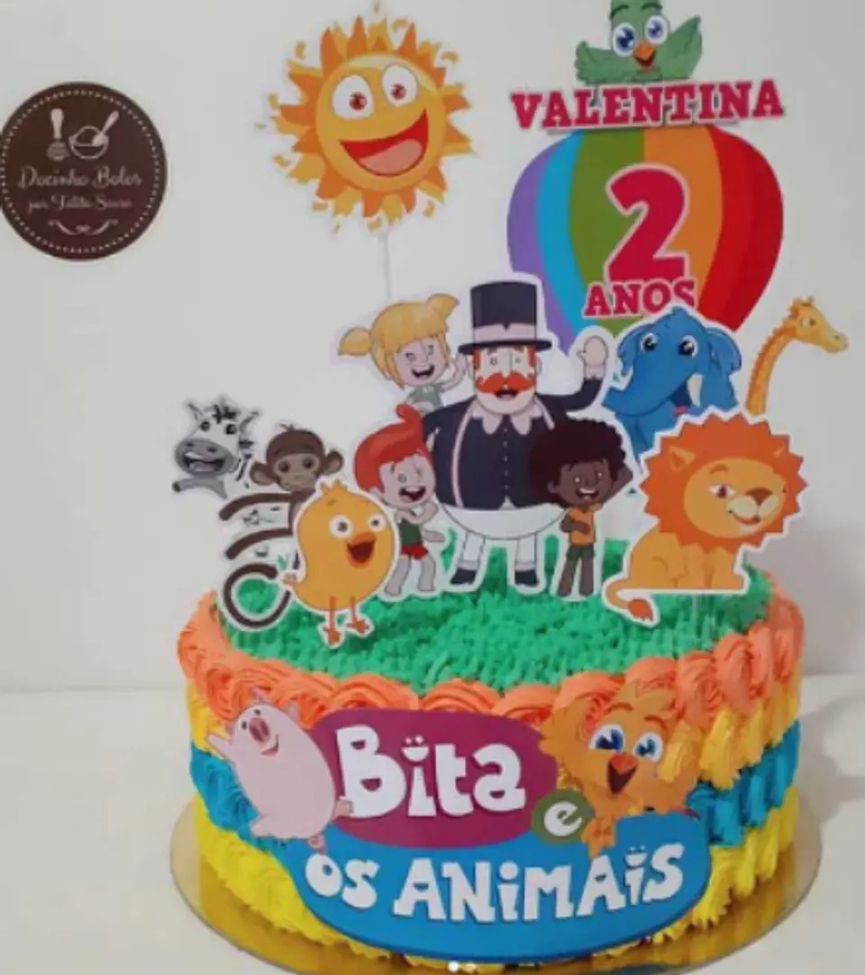 Arquivo de Corte Topo de Bolo Mundo Bita 16 1