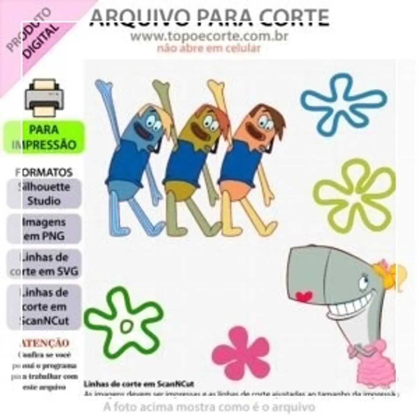 Arquivo de Corte Topo de Bolo Meninos que Choram 1 1