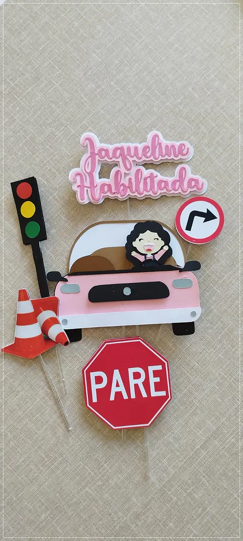 Arquivo de Corte Topo de Bolo Motorista - Transito 4