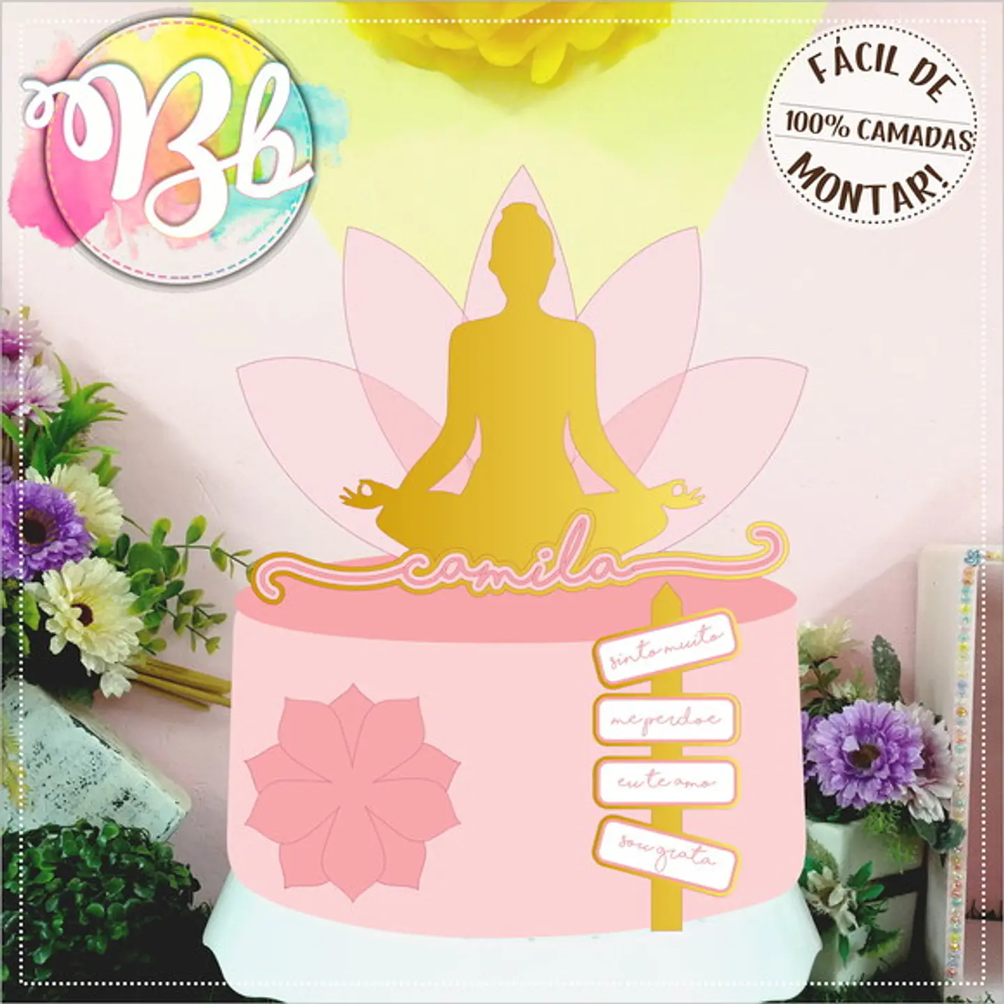 Arquivo de Corte Topo de Bolo Meditação 1 1