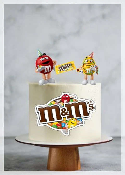 Arquivo de Corte Topo de Bolo M&M 2