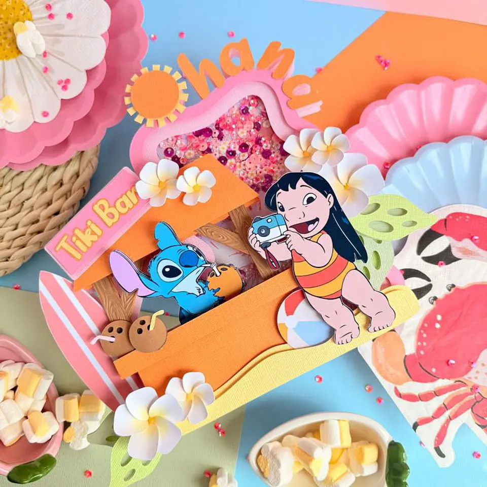 Arquivo de Corte Topo de Bolo Lilo e Stitch 15 1