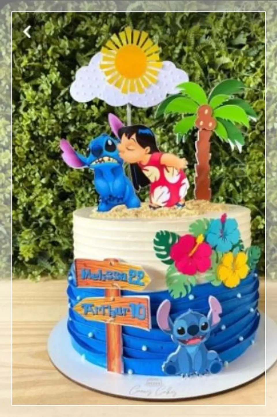 Arquivo de Corte Topo de Bolo Lilo e Stitch 6 1
