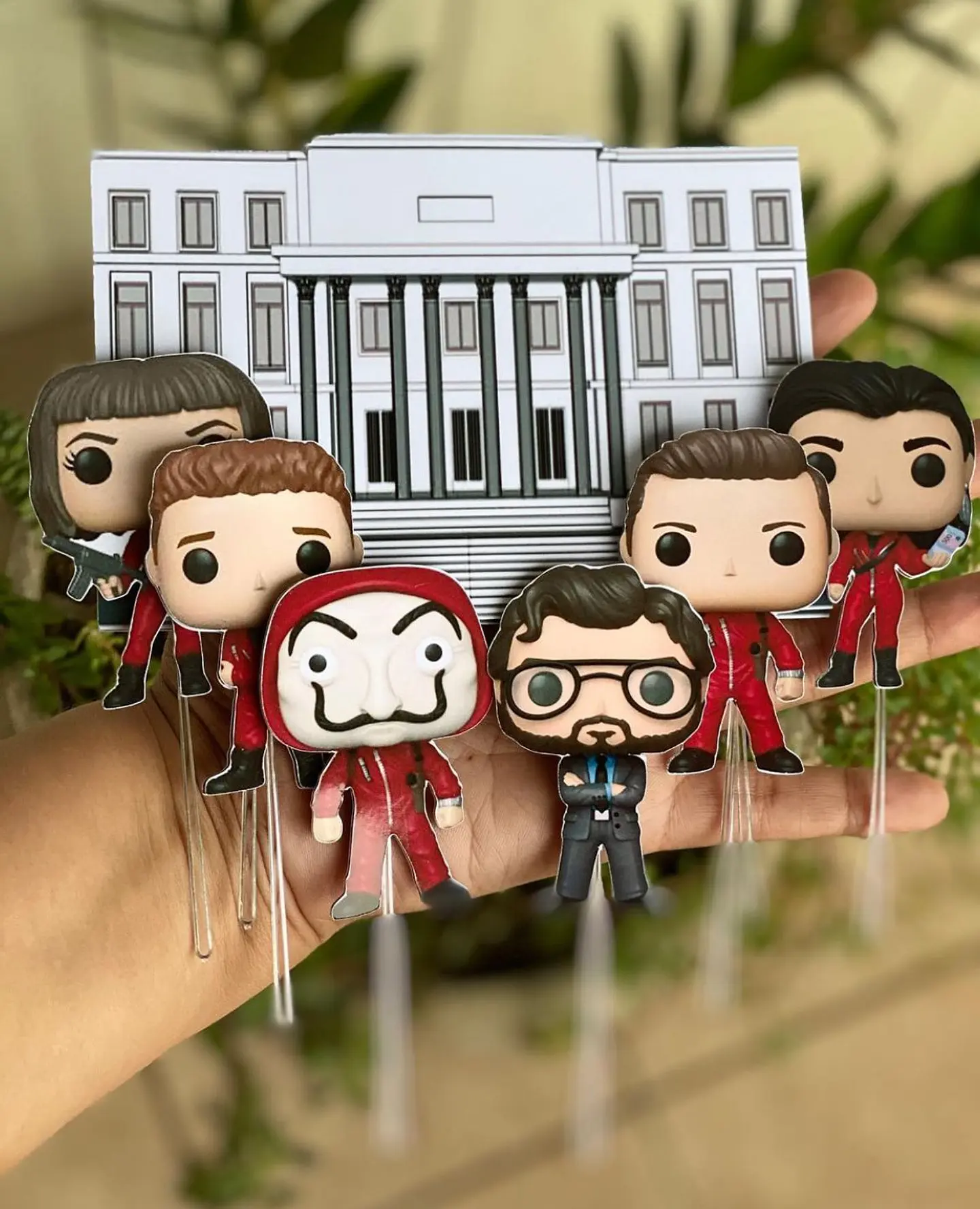 Arquivo de Corte Topo de Bolo La Casa de Papel 4 1