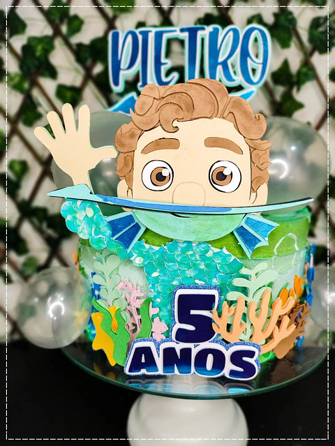 Arquivo de Corte Topo de Bolo Luca 1