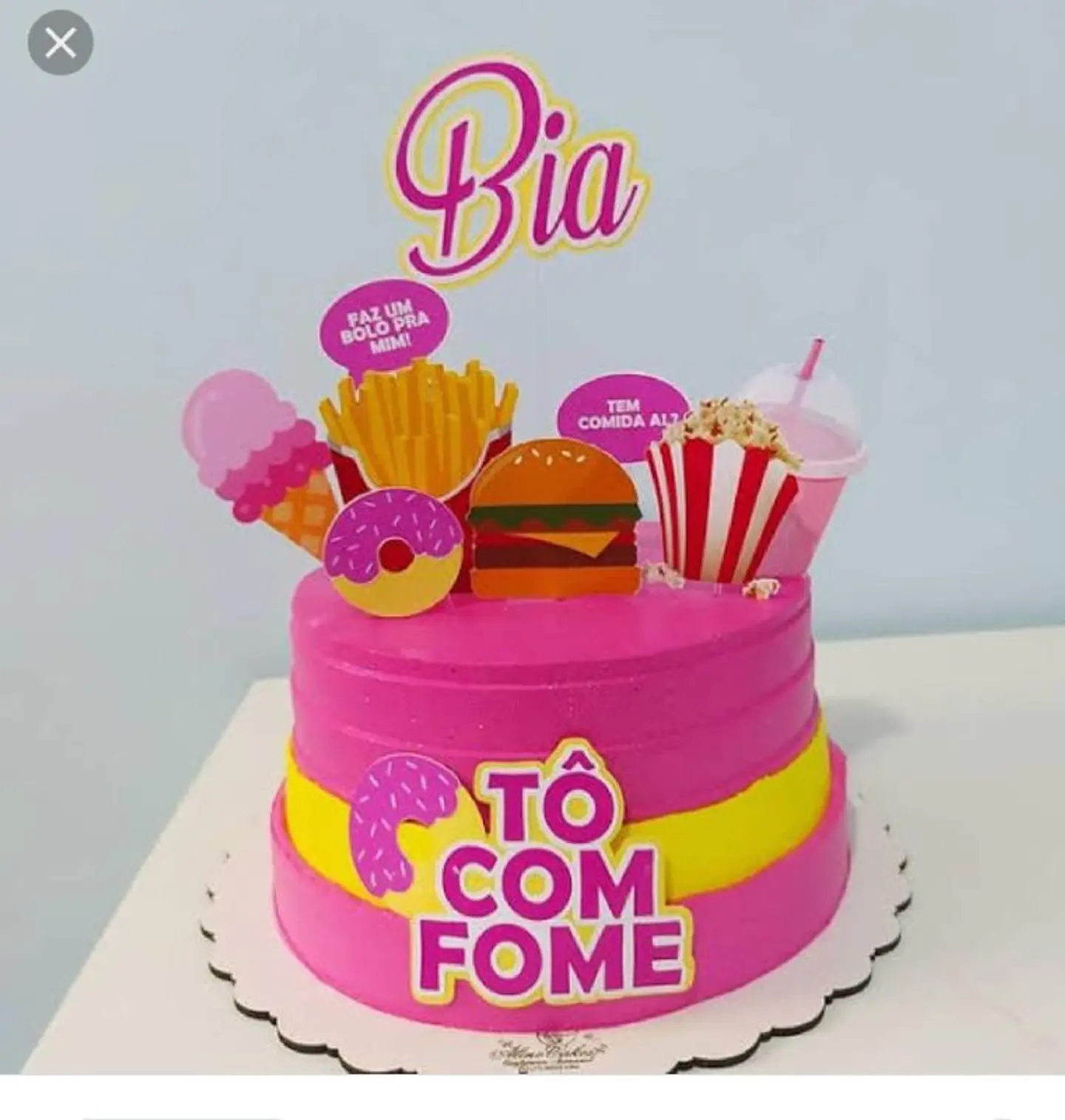Arquivo de Corte Topo de Bolo Lanchonete 1 1