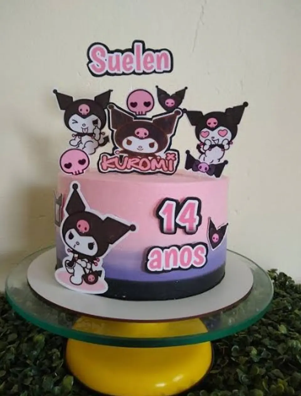Arquivo de Corte Topo de Bolo Kuromi 1 1