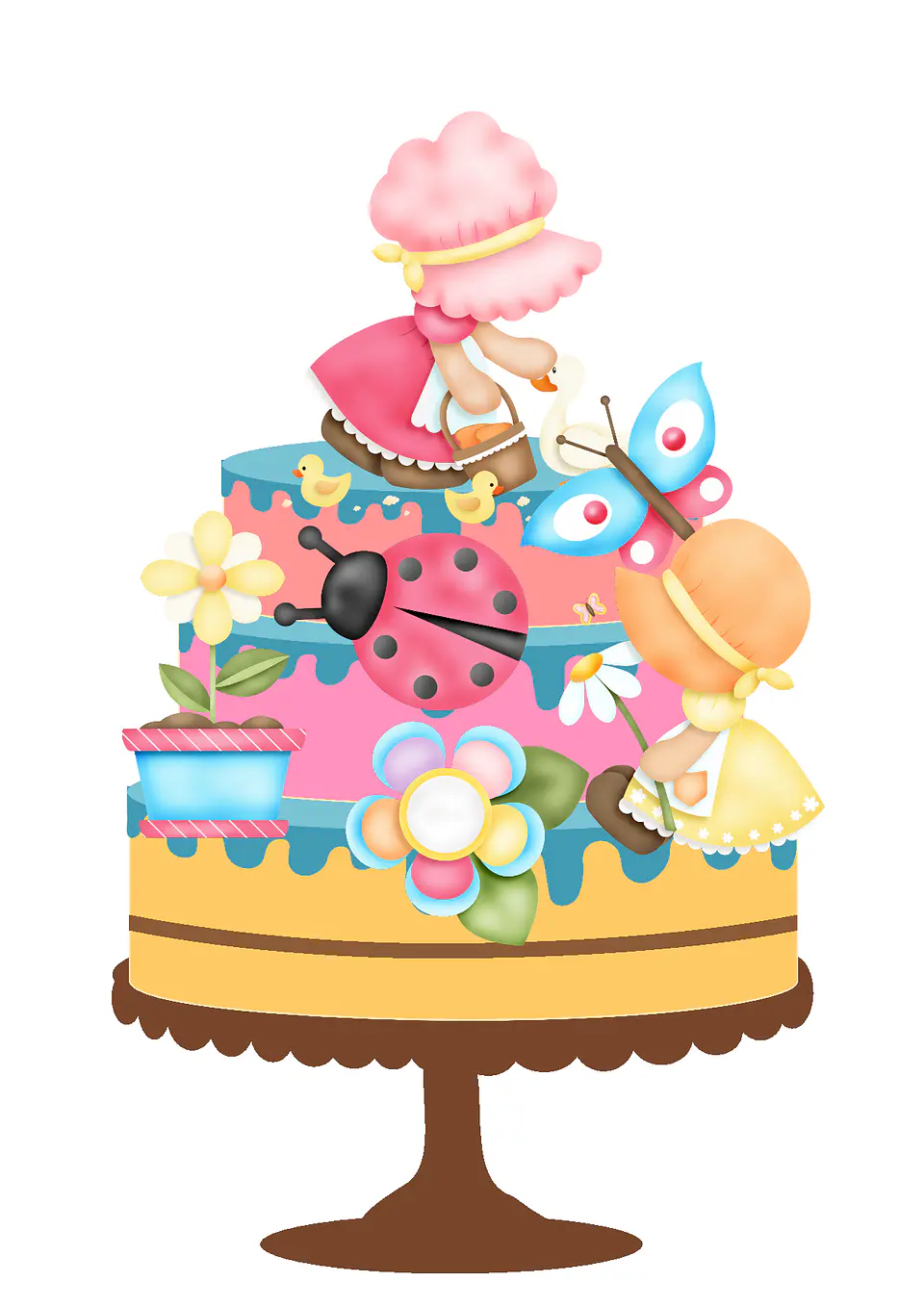 Arquivo de Corte Topo de Bolo Jardim 5 1