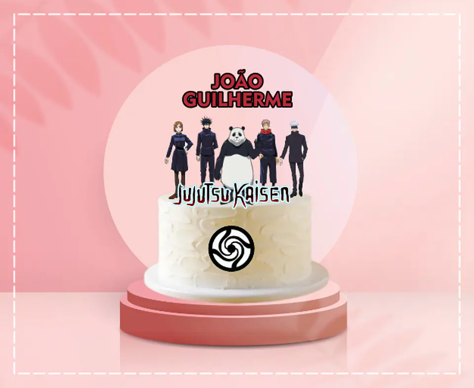 Arquivo de Corte Topo de Bolo Jujutsu Kaisen 2 1