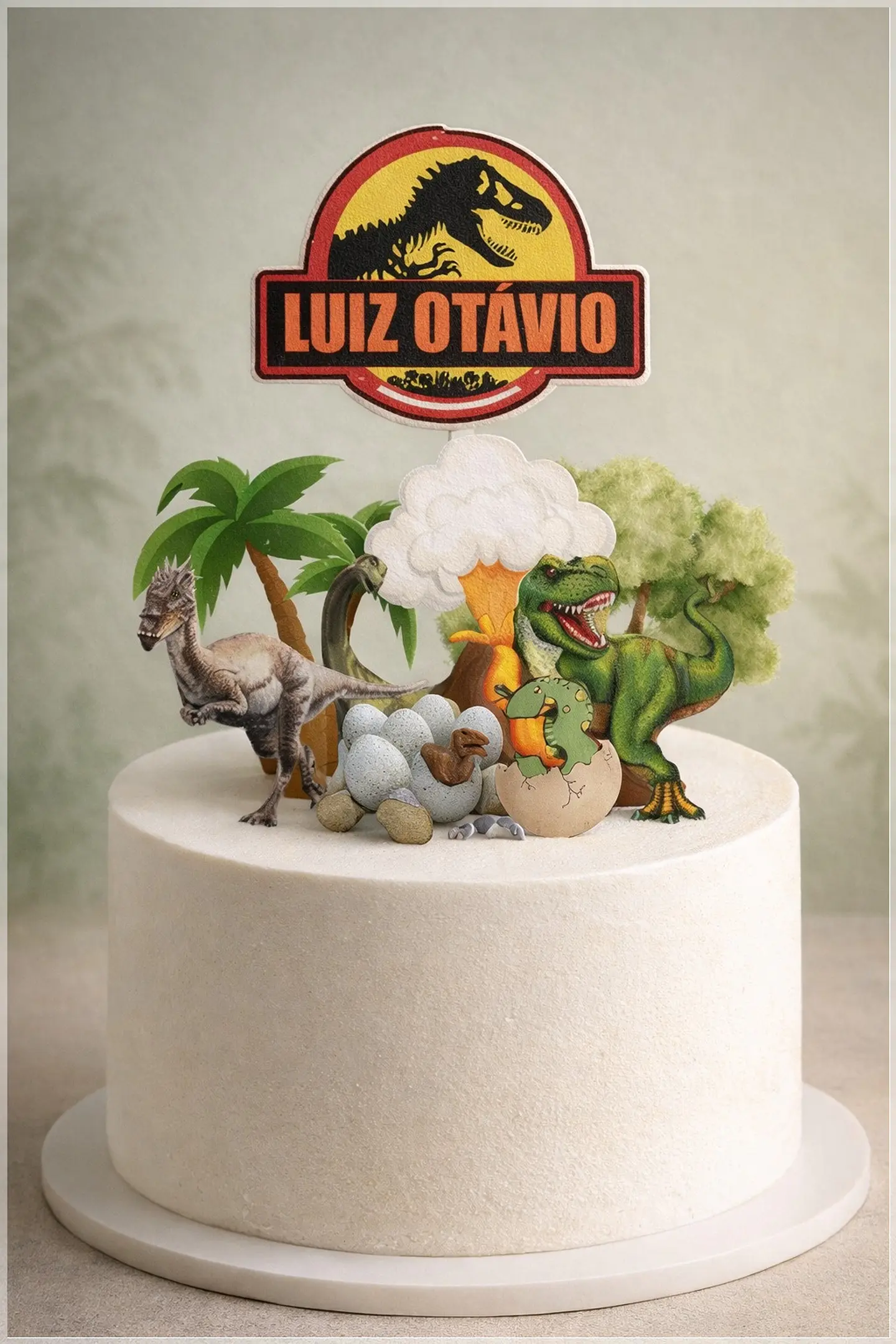 Arquivo de Corte Topo de Bolo Jurassic Park 12 1
